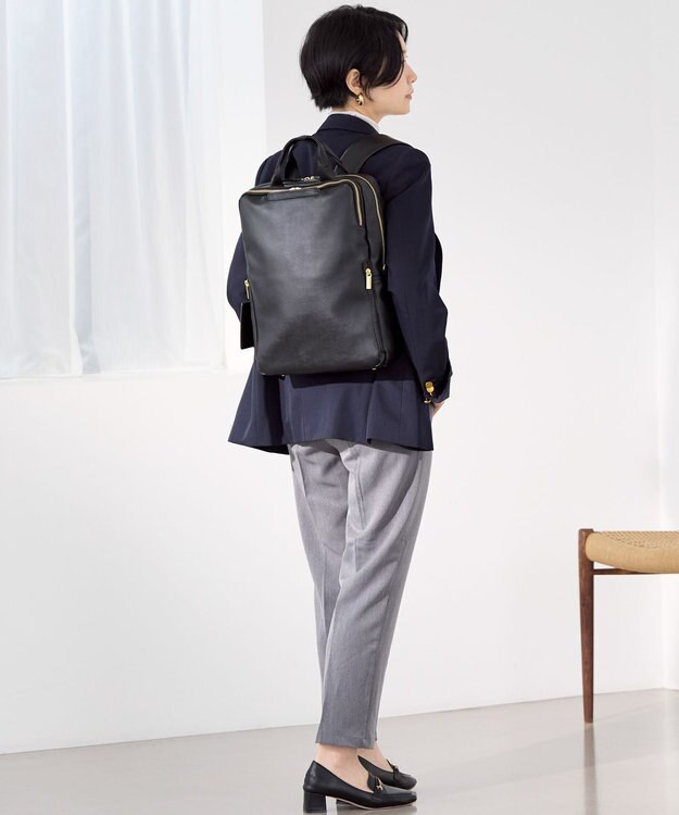 ACE BAGS & LUGGAGE 【雑誌掲載】 ace. フィッテムクラス ビジネスリュック A4 14インチPC 15L 68692 エース ブラック