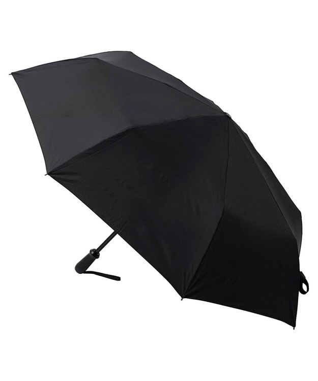 MOONBAT 【超撥水】フロータス (FLO(A)TUS) 折りたたみ傘 強化耐風 大きめ60cm ブラック