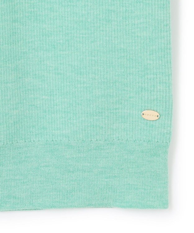 TOCCA 【洗える】WAVE CARRENT PULLOVER ニットプルオーバー エメラルド系
