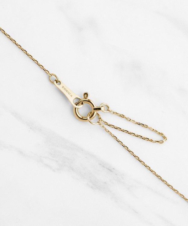 TOCCA 【WEB限定】IN YOUR HEART NECKLACE K10 ダイヤモンド ネックレス イエローゴールド系