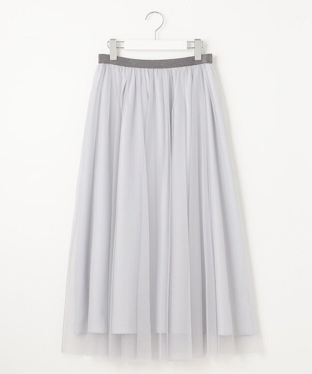 自由区 【新色追加生産・WEB限定カラーあり】チュール スカート [新色]ライトグレー系