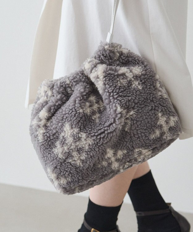 russet 【PEANUTS×russetコラボ第三弾】クリアトート×巾着セットバッグ(CE-1592) Monogram