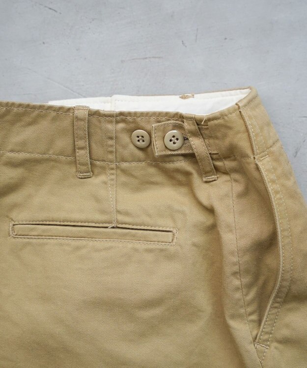 caqu M45 Chino skirt キレイめチノスカート khaki