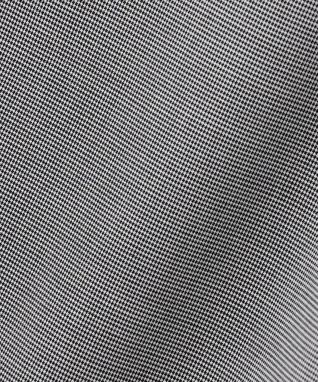 23区 【洗える】TRハウンドトゥース ワンピース ブラック系