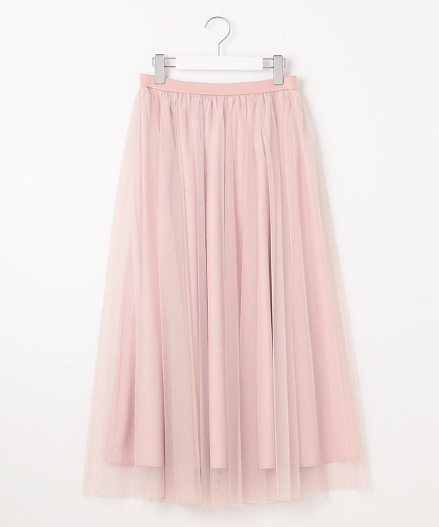 自由区 L 【新色追加生産・WEB限定カラーあり】チュール スカート [新色]ピンク系