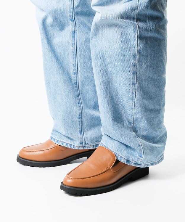 BONTRE 【MIONOTIS/ミオノティス】スリングバックローファー/773B ブラウン