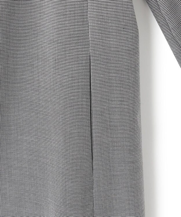 23区 L 【洗える】TRハウンドトゥース ワンピース ブラック系