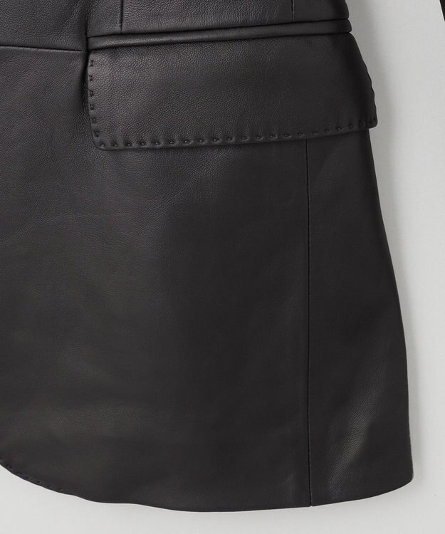 GOTAIRIKU 【シープレザー】テーラードジャケット ブラック系