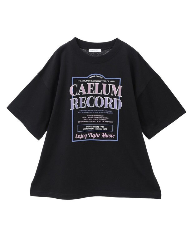 AMERICAN HOLIC レコードグラフィックＴシャツ Black