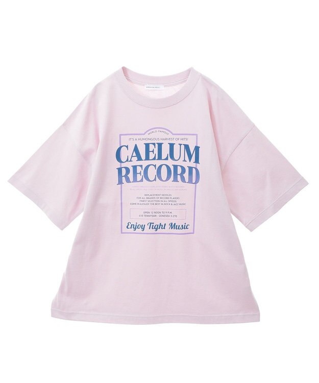 AMERICAN HOLIC レコードグラフィックＴシャツ Pink