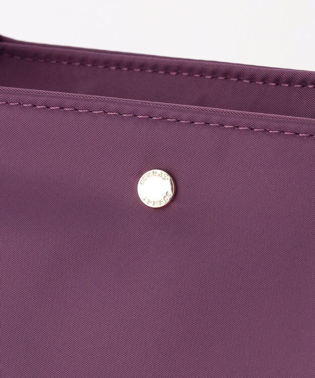 J.PRESS LADIES 【WEB限定カラーあり・A4サイズ収納可】 ナイロン トート バッグ パープル系