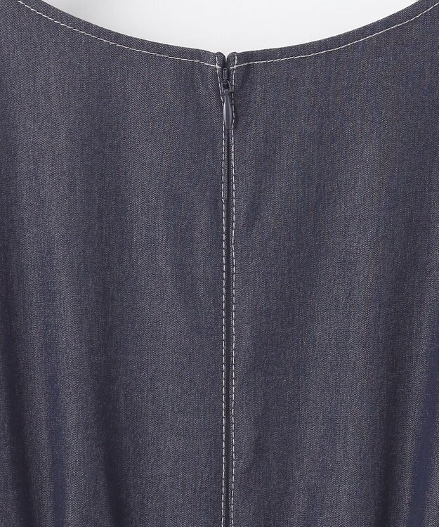 ANY SIS 【洗える】デニムライクシャンブレー ワンピース シャンブレー