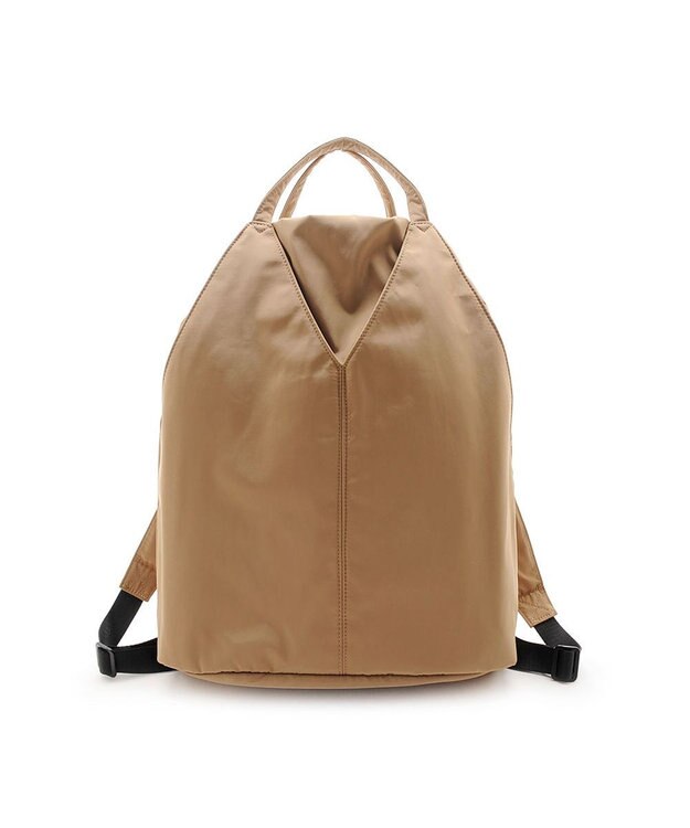 MioFIRANO SILHOUETTE Q001 バックパック リュック 2WAY はっ水 A4サイズ対応 BEIGE