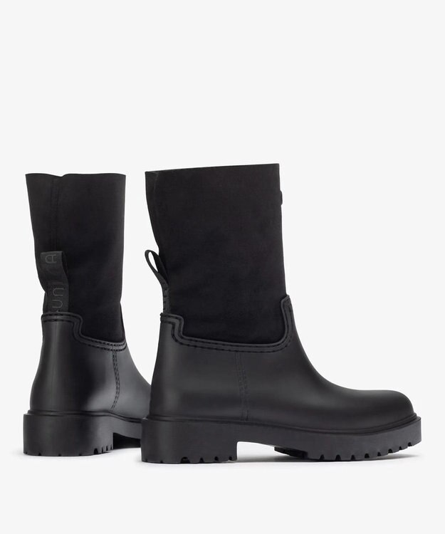BONTRE 【UNISA/ウニサ】ファーラバーブーツ/GASCON-UA ブラック