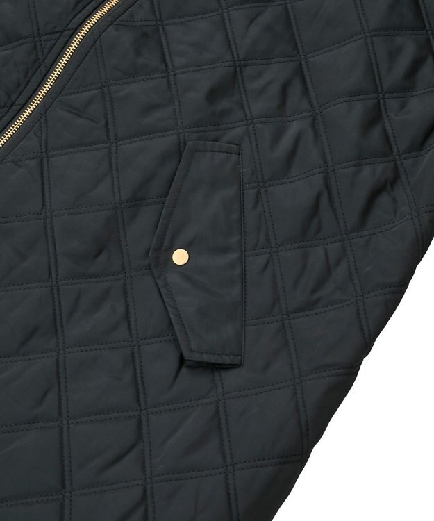 earth music&ecology キルティングバルーンコート Black