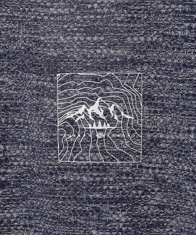 JOSEPH ABBOUD MOUNTAIN 【ゆったり】ドライクールスキンアウトドア Tシャツ ネイビー系