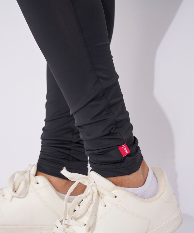 FILA GOLF／marie claire 【Marie claire sports】接触冷感ゴルフレギンス ブラック