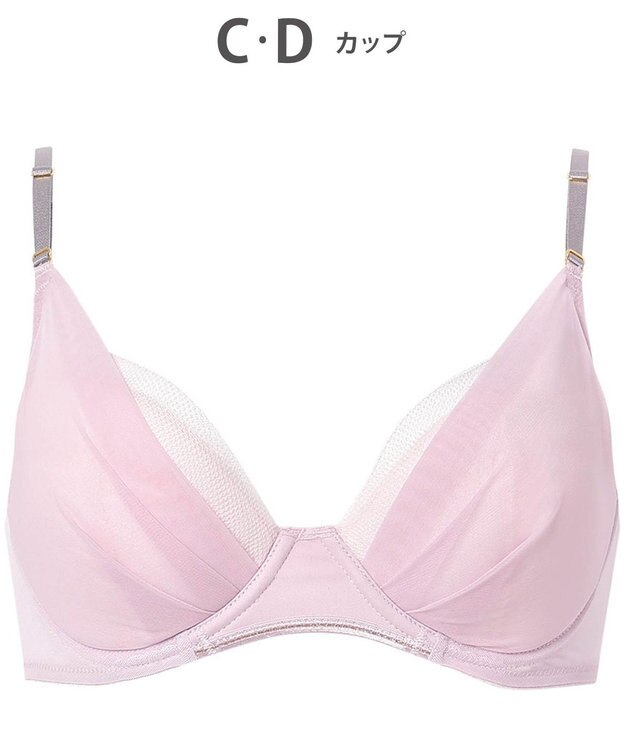 Wing 【マッチミーブラ】 ブラがわたしに合わせてくれる 【グッドデザイン賞受賞】 バストの左右差や個々のバストの状態に対応  KB2011 ウイング／ワコール シェルピンク