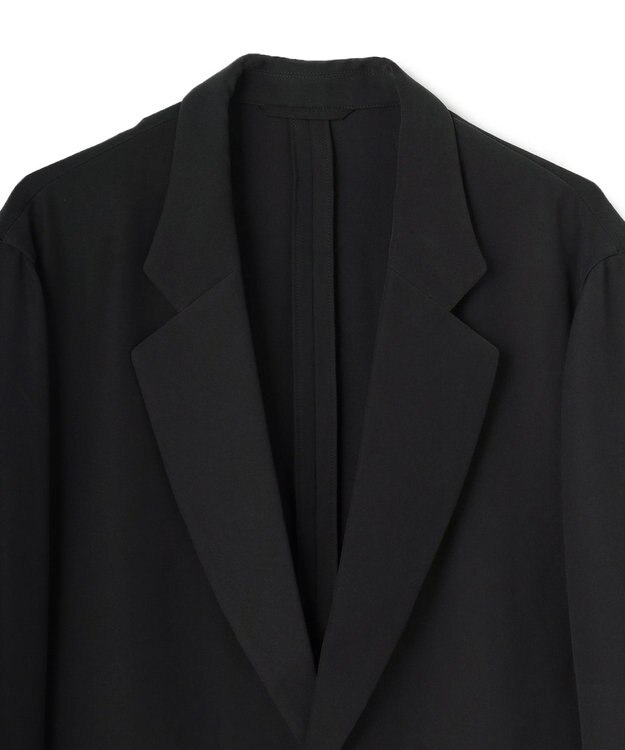 UNFILO MENS ダブルクロス イージージャケット チャコールグレー