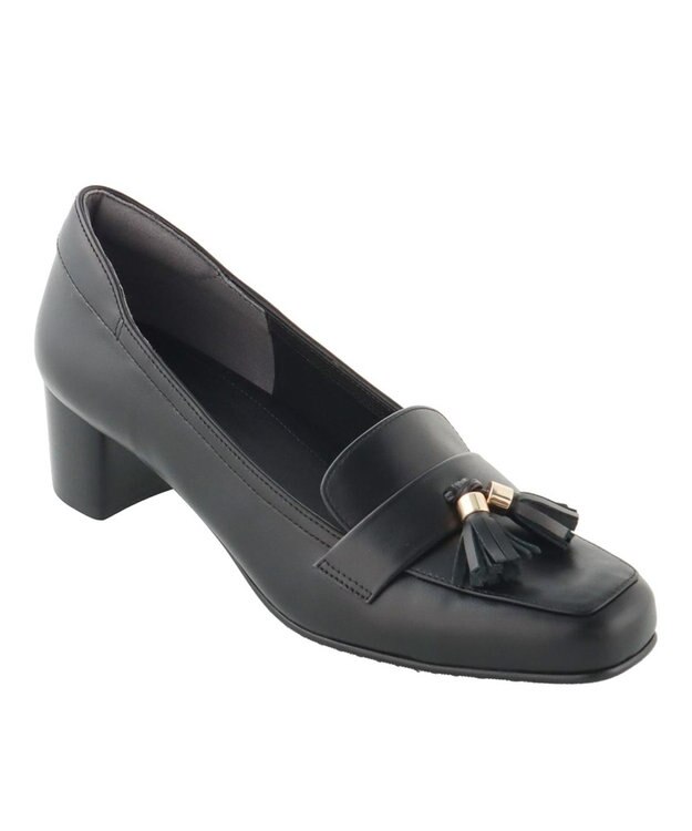 REGAL FOOT COMMUNITY 【リーガルレディース】F90Q タッセル付きパンプス ブラック