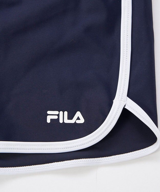 OP／FILA 【FILA】襟付きTシャツ付き３点セット水着 ホワイト