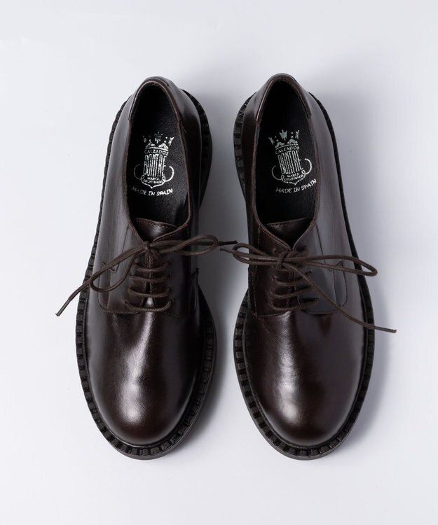 BONTRE 【BONTRE/ボントレ】厚底レースアップシューズ ダークブラウン