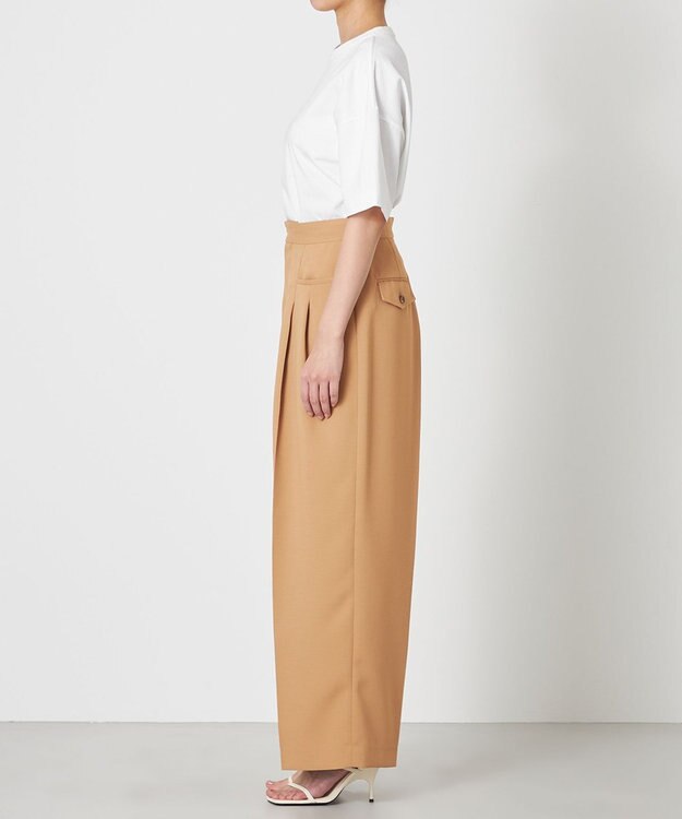 NAVE 【ReNAVE・セットアップ可/洗える/撥水加工】ホロウツイル パンツ キャメル系