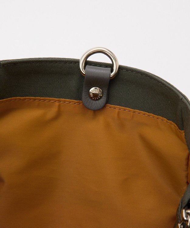russet 【モノグラム刺繍】コーデュラナイロントートバッグ（CE-1776） Gray