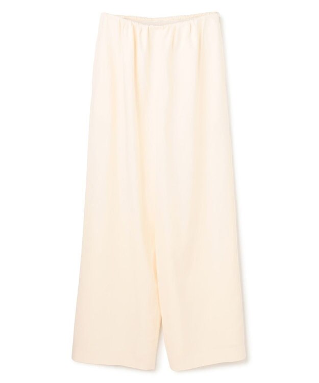 BEIGE， SPINEL / タックギャザー ワイドパンツ Ecru