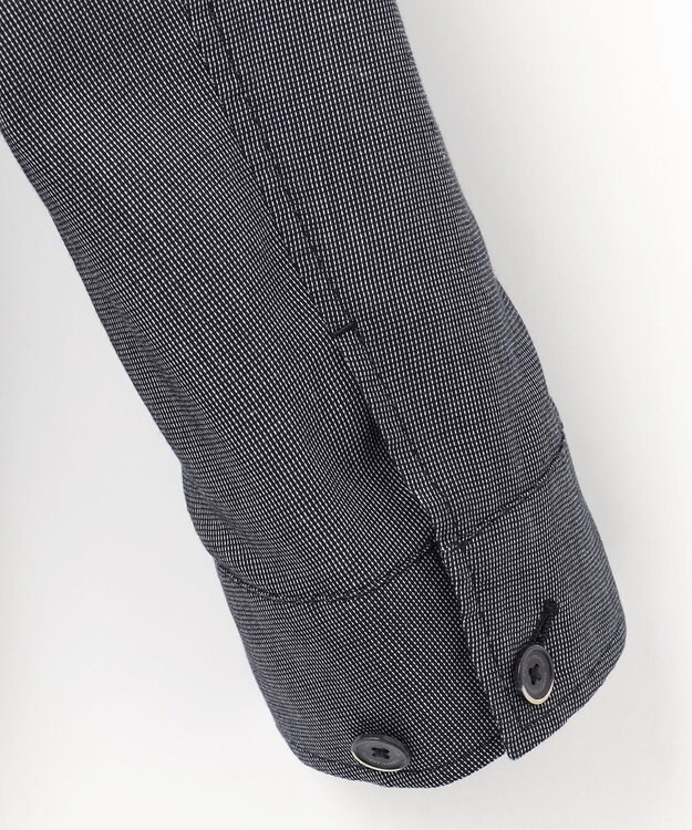 JOSEPH ABBOUD 【JAPANファブリック/軽量】ドライワッシャー ブルゾン ネイビー系