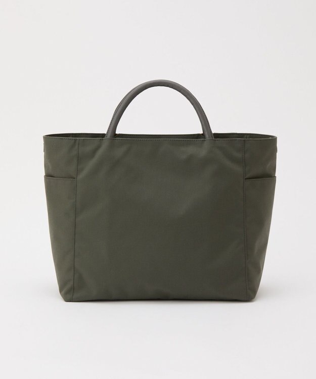russet 【モノグラム刺繍】コーデュラナイロントートバッグ（CE-1776） Gray