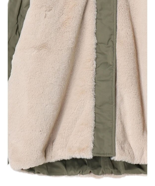 CRAFT STANDARD BOUTIQUE リバーシブルファーブルゾン Khaki