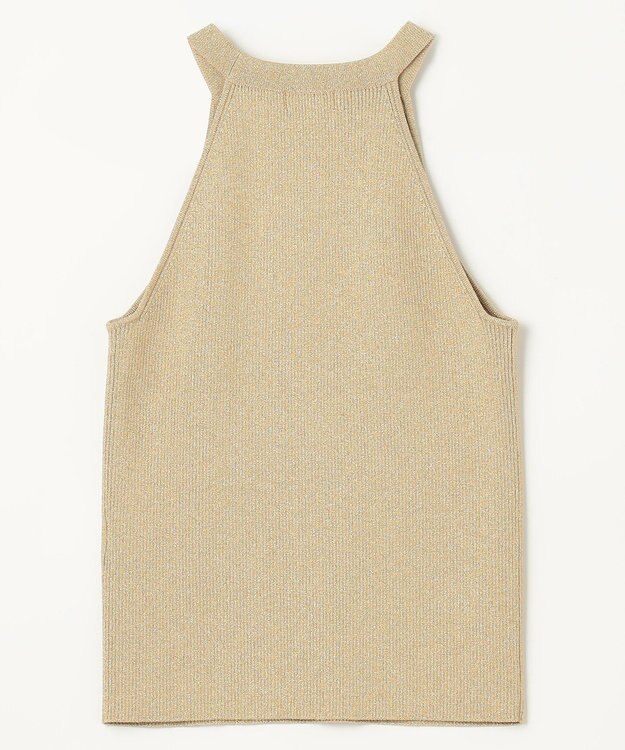 NAVE 【Nave・洗える】ラメニット タンクトップ ゴールド系