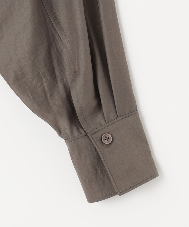 自由区 【XSサイズ～/洗える】シアー ジャケット ブラウン系