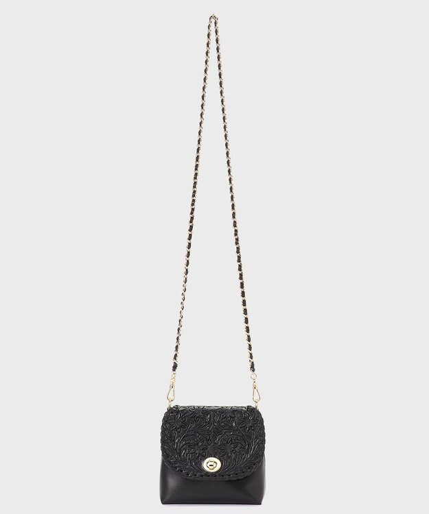 GRACE CONTINENTAL MiniShoulderbag ブラック