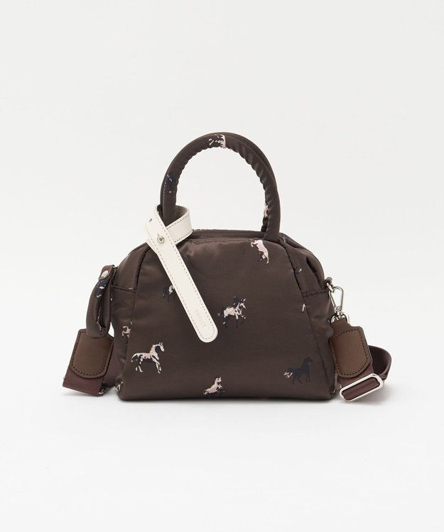 russet WOODLANDER 2WAYミニトートバッグ(CE-1668) Horse/BR