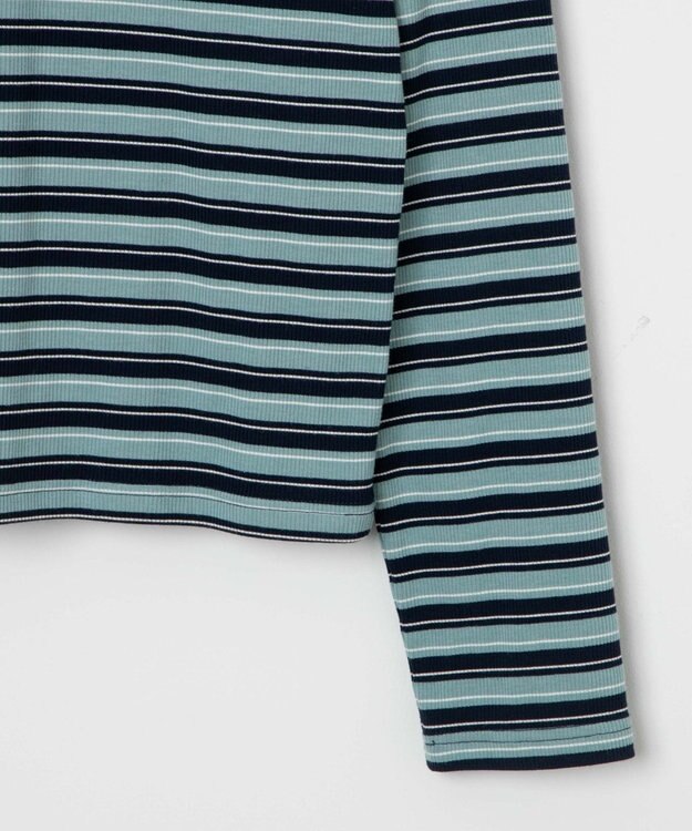 WEGO マルチボーダーロンT ネイビー