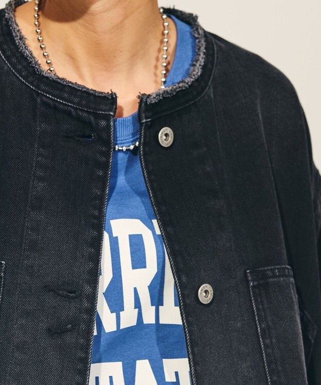 AMERICAN HOLIC デニムカバーオール Black