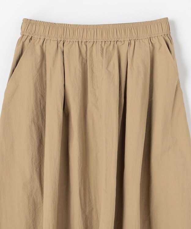 ANY L 【2SET】バイカラーポロニット×スカートセット ライトグレー×ベージュ