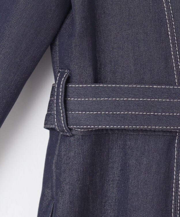 ANY SIS 【洗える】デニムライクシャンブレー ワンピース シャンブレー