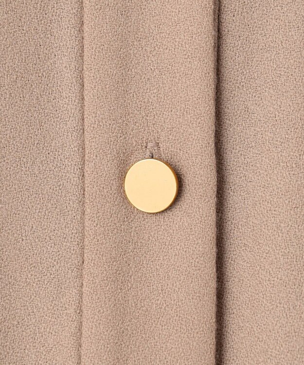 BEIGE， TERNES / ドルマンスリーブウールワンピース Milk tea