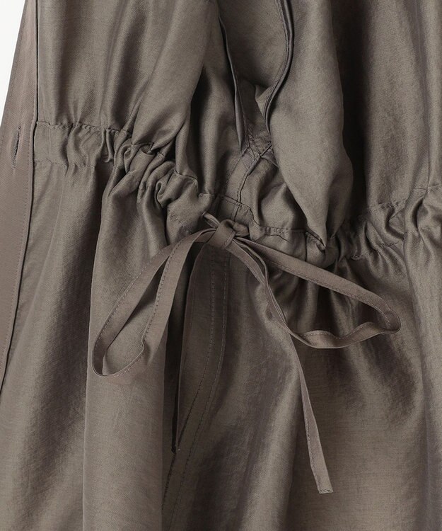 自由区 【XSサイズ～/洗える】シアー ジャケット ブラウン系