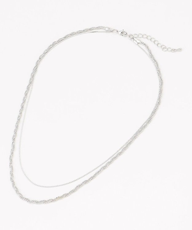 ANY SIS チェーン ネックレス シルバー