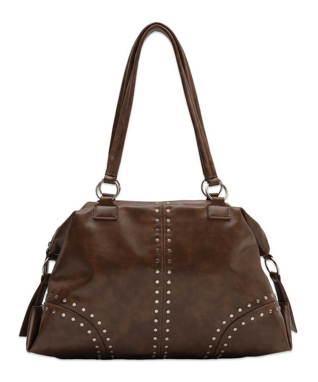 WEGO スタッズBIGボストン ブラウン