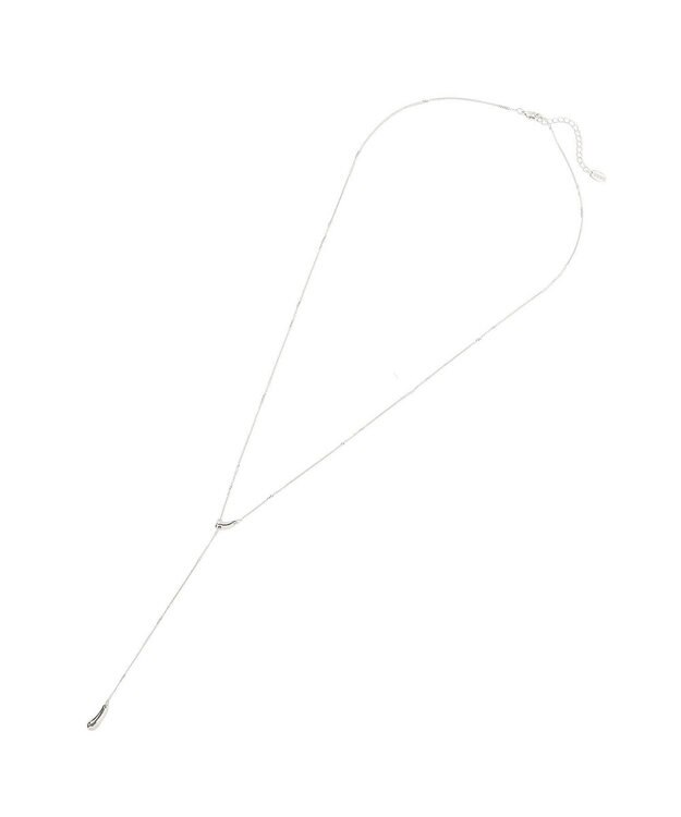 YECCA VECCA ドロップパーツスライドラリエット Silver