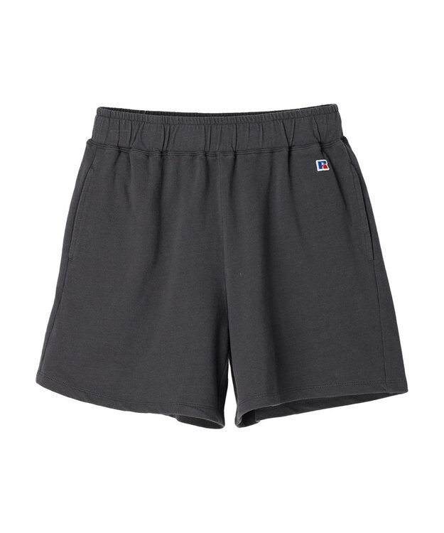 Green Parks ■ＲＵＳＳＥＬＬ　ＡＴＨＬＥＴＩＣコットンスウェットショーツ Charcoal Gray