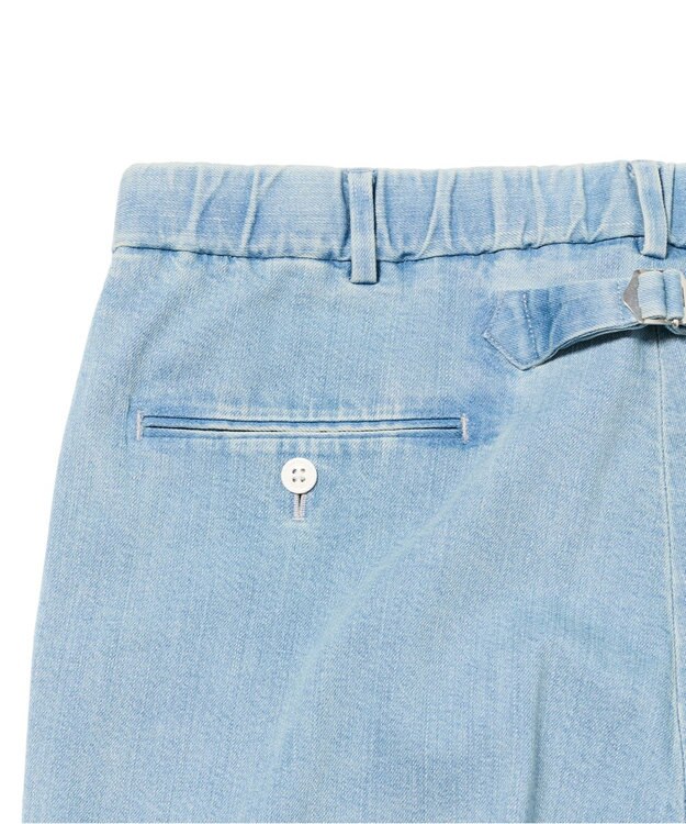J.PRESS MEN 【J.PRESS ORIGINALS】【UNISEX】Washed Piped Stem DENIM サックスブルー系