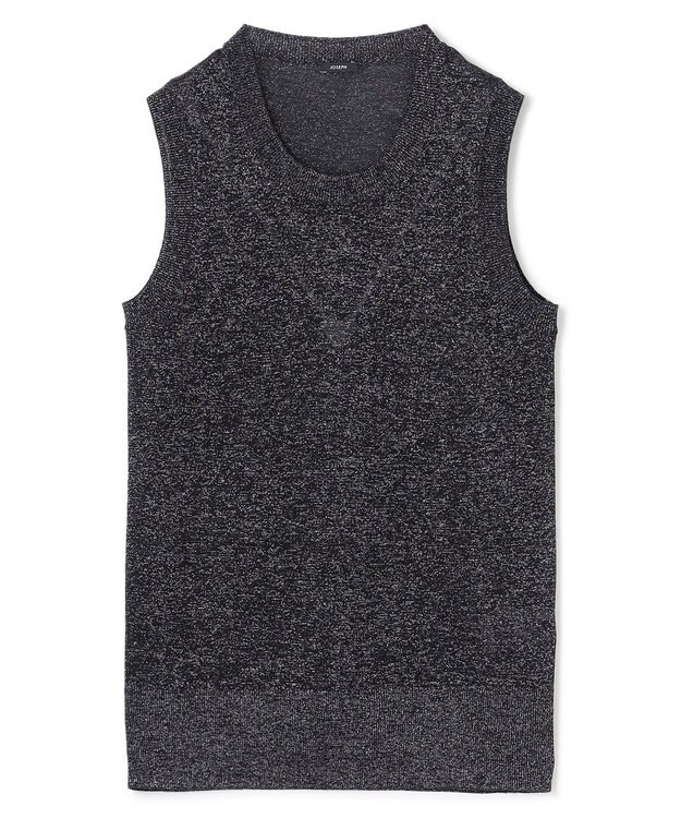 JOSEPH 【洗える】ルレックス　タンクトップニット Black