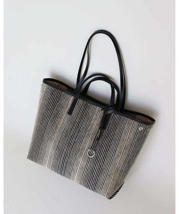 MORROW by thank 【A4サイズ収納可/軽量】VIVIAN OBLONG ミックスストライプ