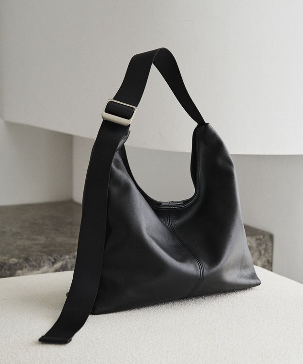 russet レザーホーボーバッグ M(CE-1658)